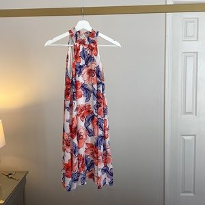 Dillard’s Floral Halter Neck Dress